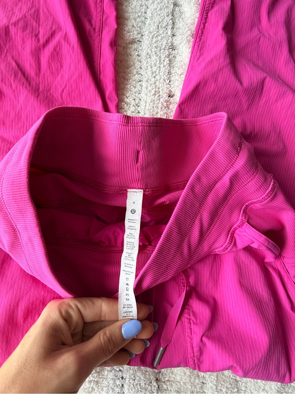 Lululemon dance studio pants pink joggers size 4 track pants - Picture 3 of 6